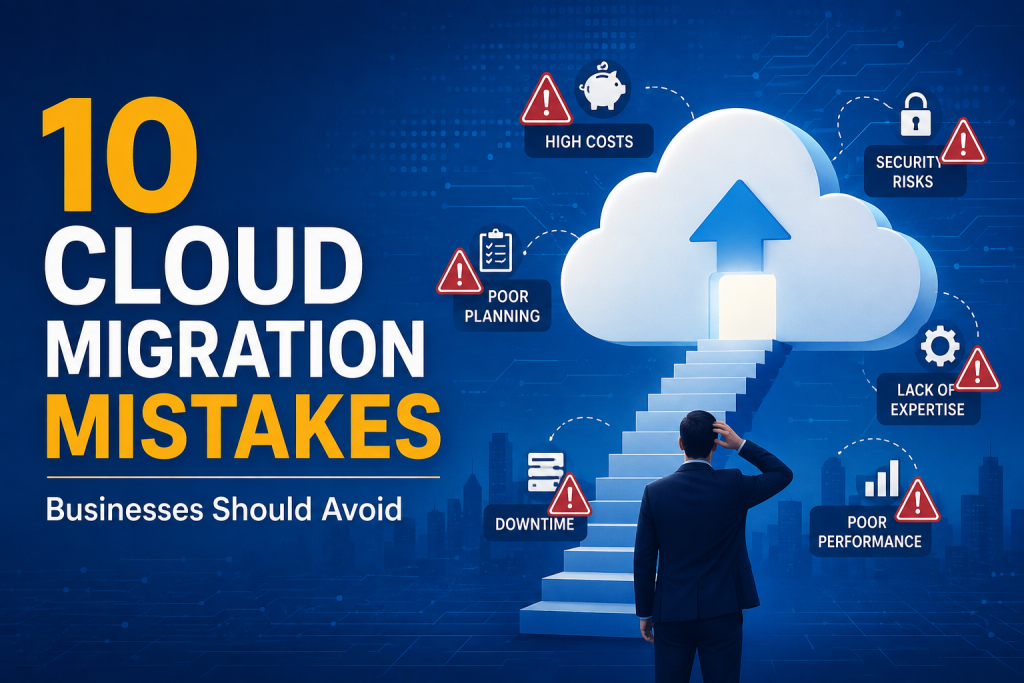 10 Cloud Migration Mistakes Businesses Should Avoid